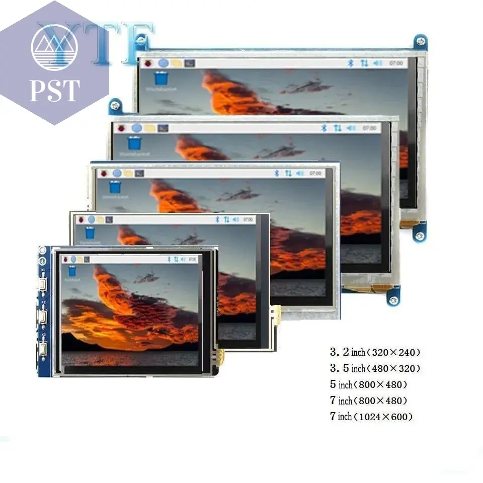 touch LCD Display Module Support for Raspberry Pi 3B+ 4 B