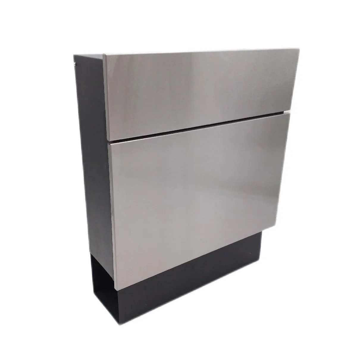 Quintus Briefkasten Edelstahl Edelstahl Stahl 14 5 x 39 5 x 48