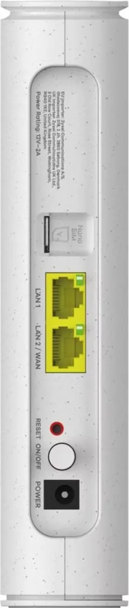 Zyxel NR5111 5G Indoor Router QoS MIMO WPS WLAN bis 2402 Mbit/s 2x RJ45 LAN