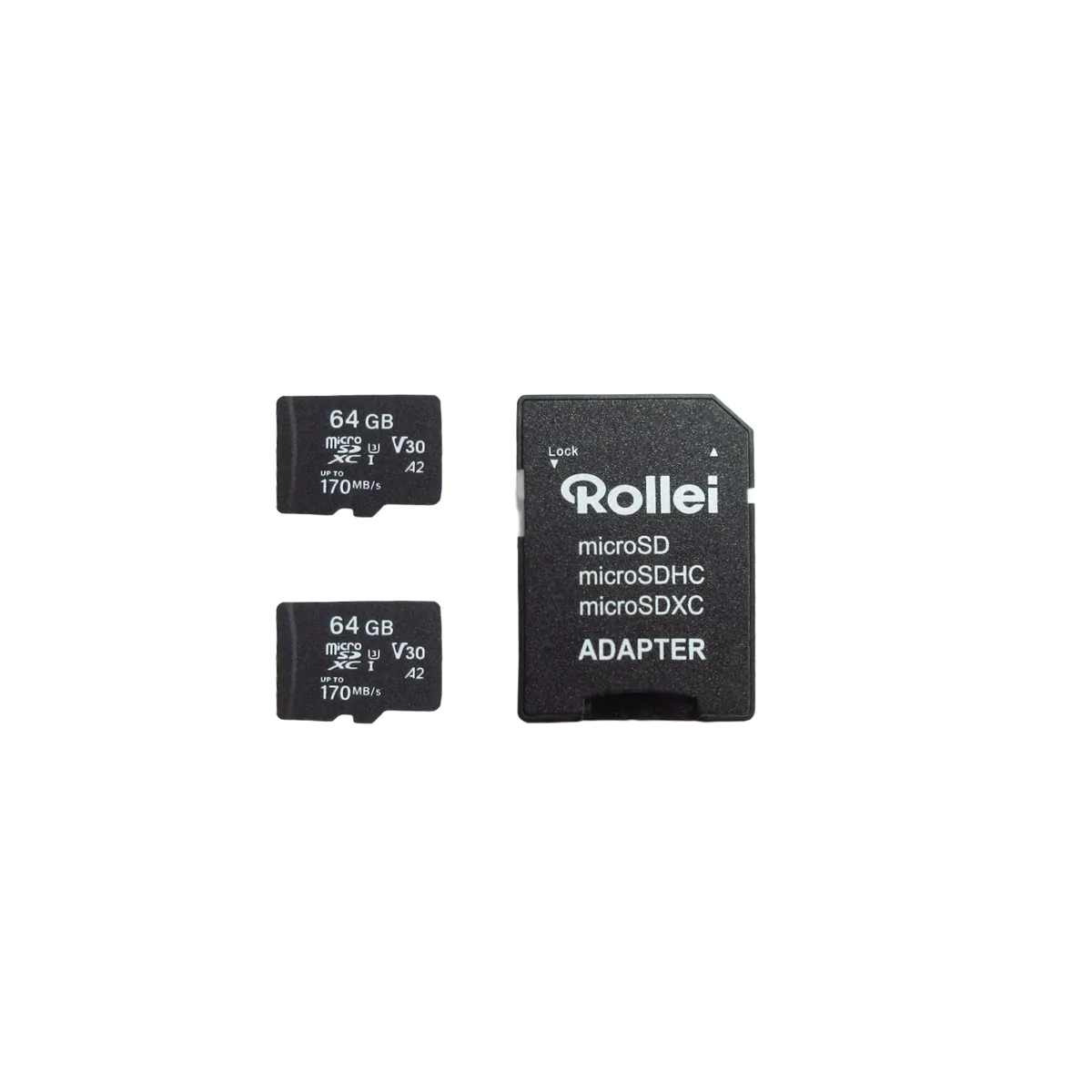Speicherkarten-Set | 2x64 GB | microSD XC