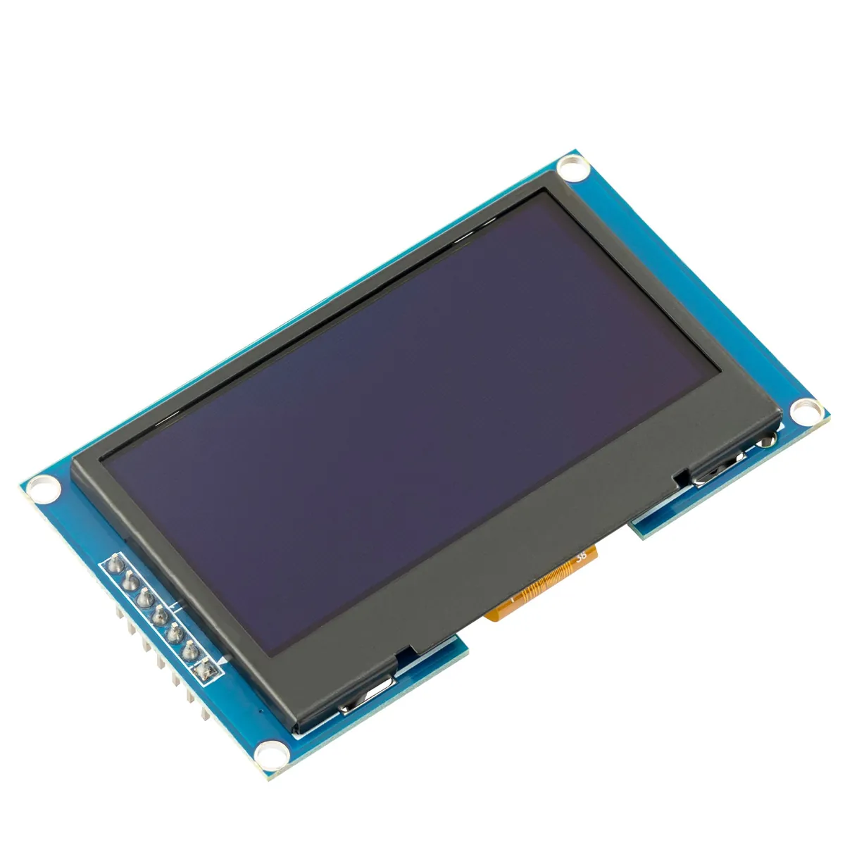 2,42" 128X64-OLED-Anzeigemodul SPI - 2.42 Zoll OLED Bildschirm kompatibel mit Arduino UNO R3 - Weiße Schrift OLED