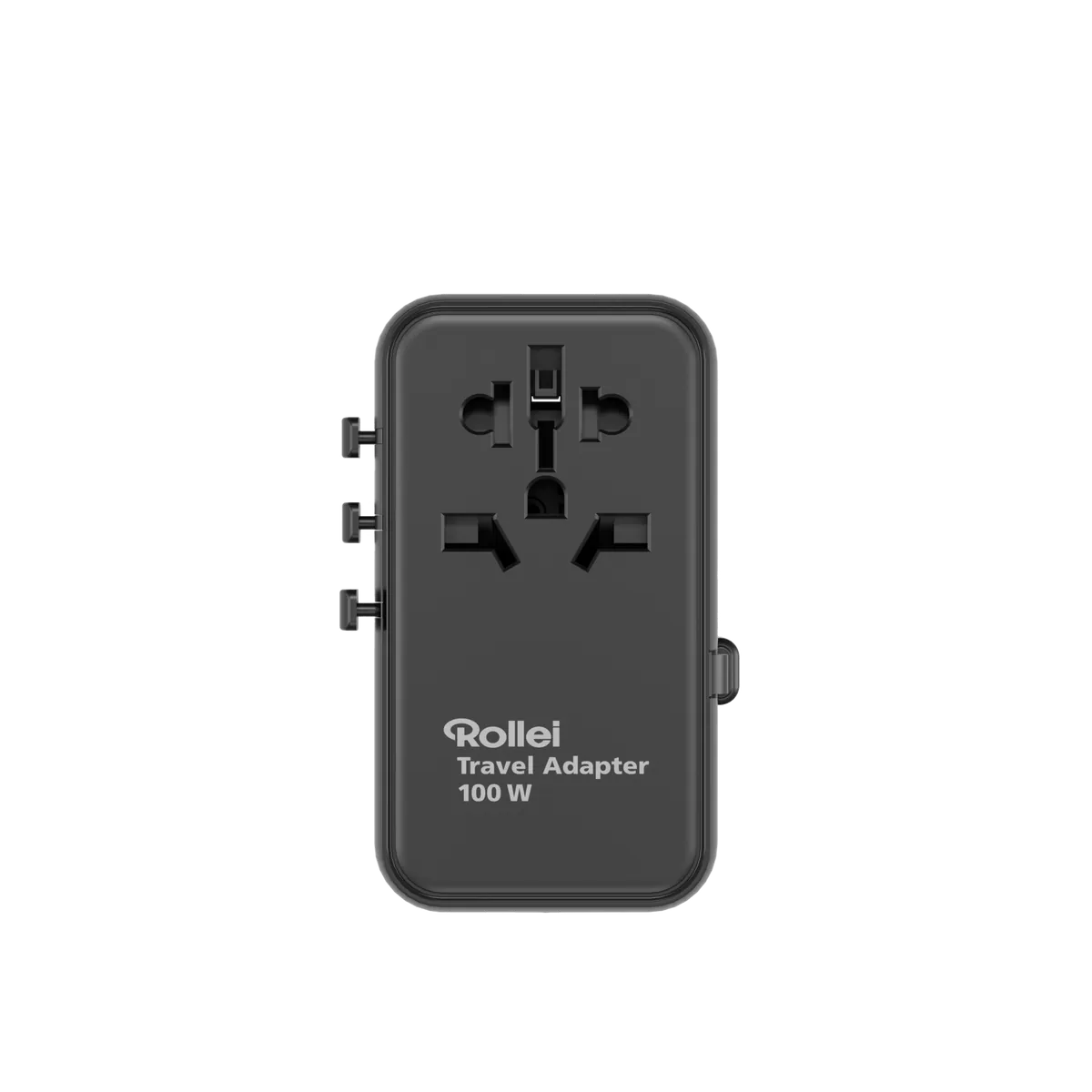 Reiseadapter I 100 Watt I mit 3 USB-C- & 2 USB-A-Anschlüssen
