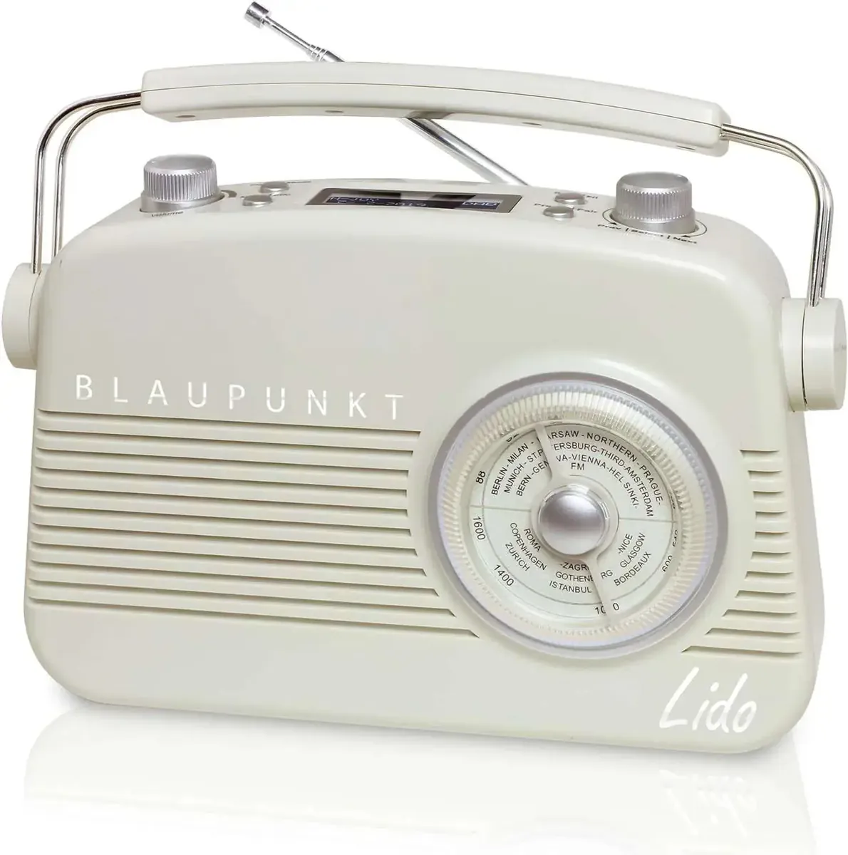Nostalgieradio mit DAB+ | LIDO VDR 10 Beige