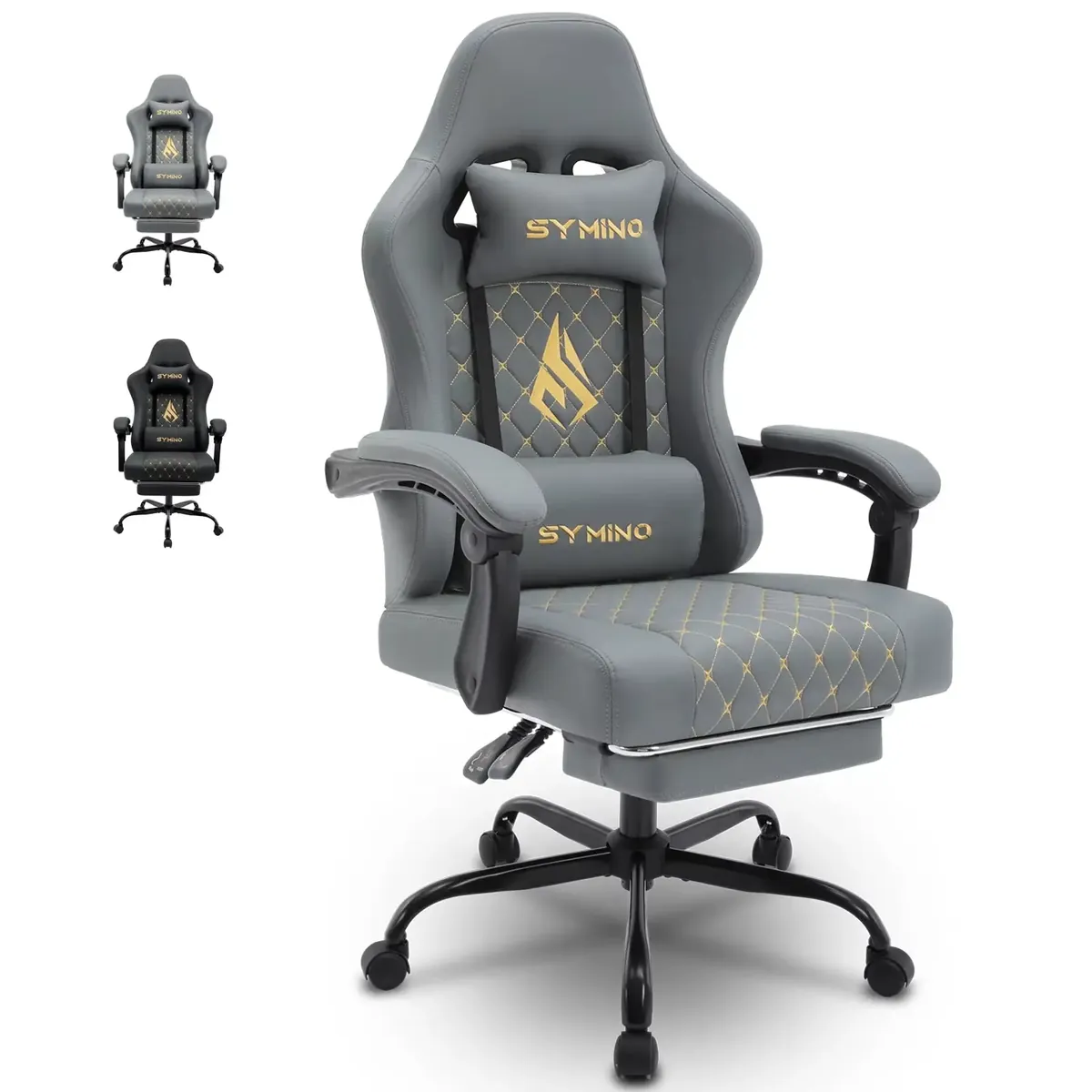 Gaming Stuhl Im Sportsitz Racing Style - Ergonomischer Bürostuhl