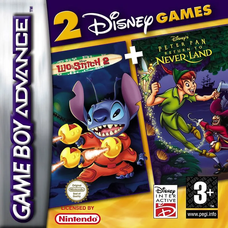 2 in 1 - Lilo & Stitch 2 + Peter Pan R. t. Neverl.