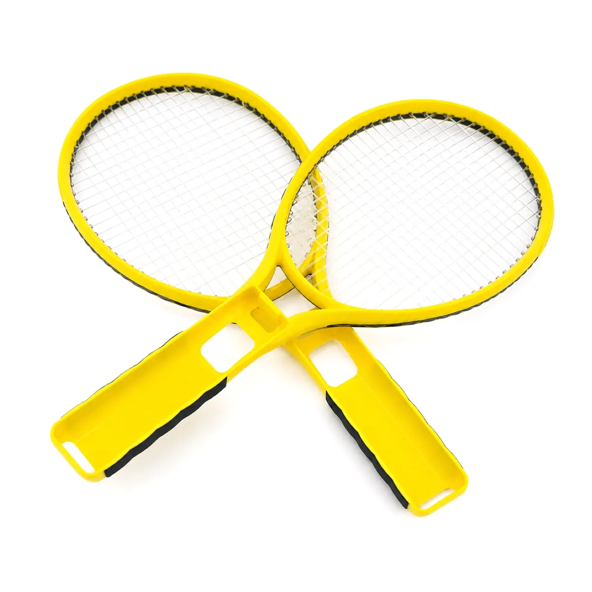 2x Tennisschläger gelb