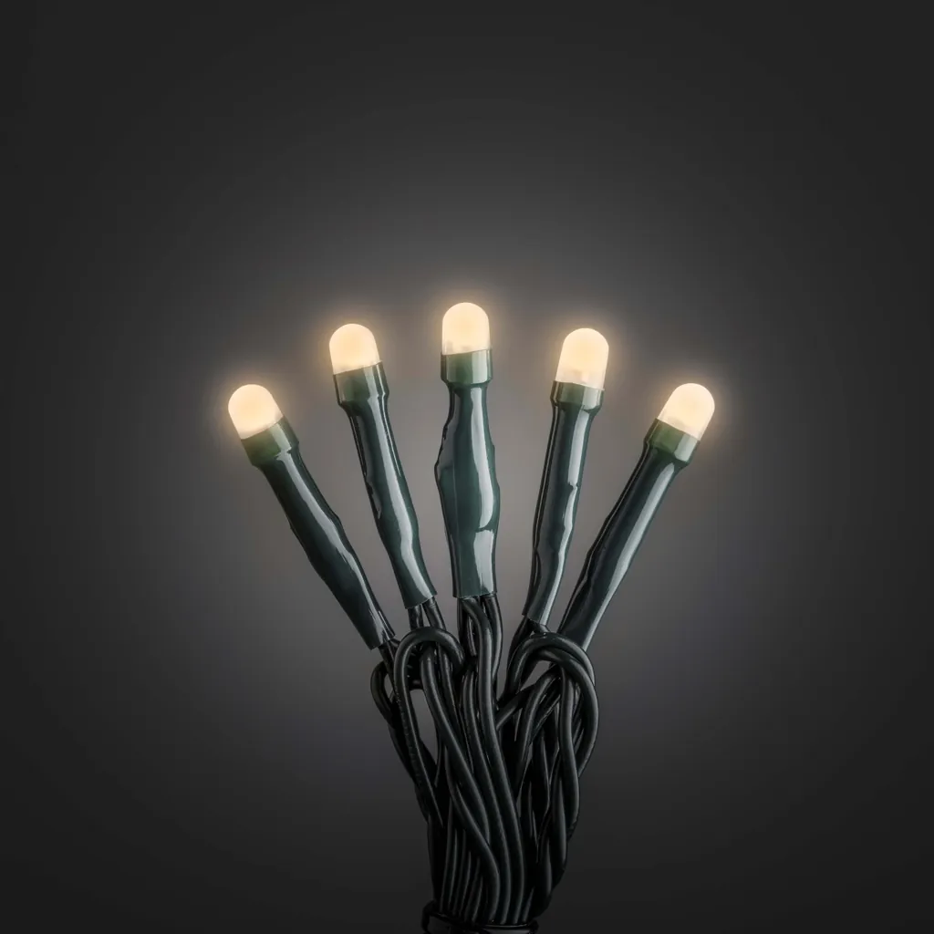 Konstsmide Micro-LED-Lichterkette bernstein