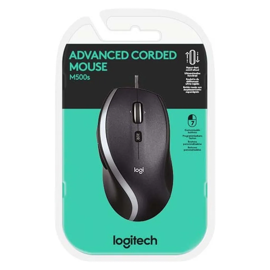 Logitech Maus Advanced,Laser LOGITECH M500SUSB