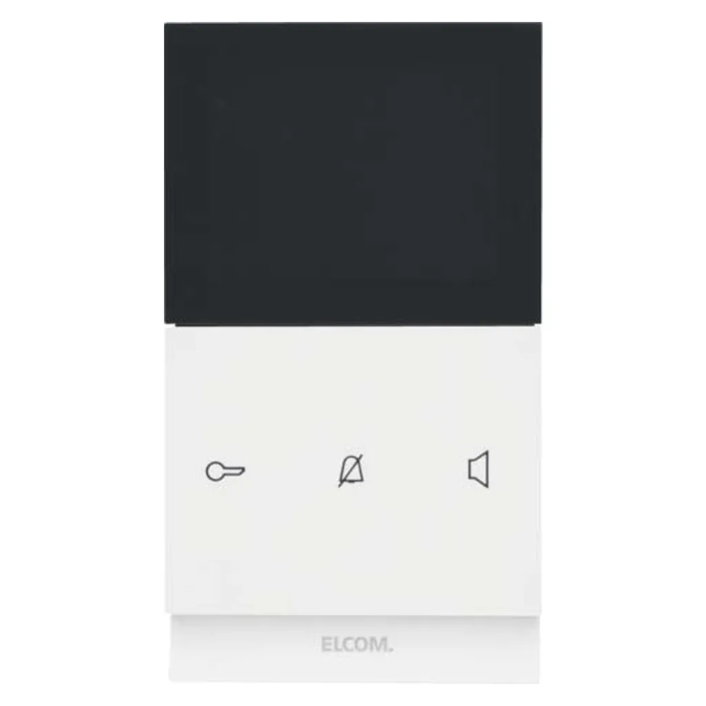Elcom Innenstation-Video eckig2Dpolarws glänz REK621Y