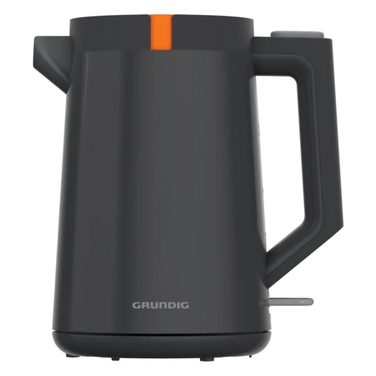 Grundig WK 5320 Wasserkocher 1,5L 2.200 Watt Grau / Terracotta