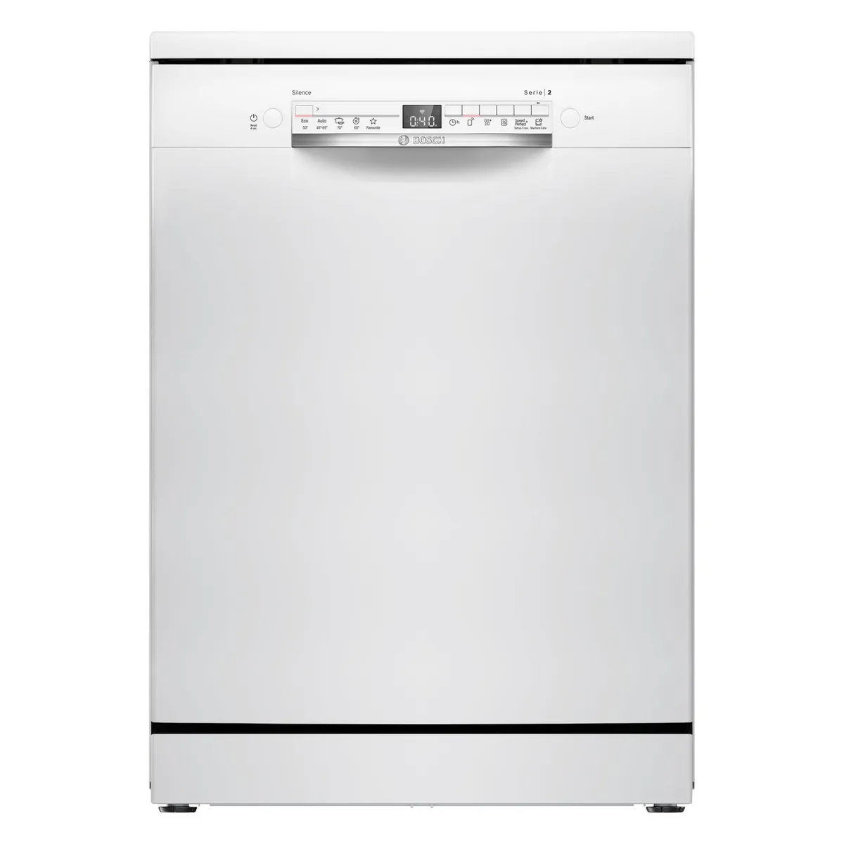 Bosch Serie 2 SMS2HTW02E Geschirrspüler freistehend 60cm 14 Maßgedecke D