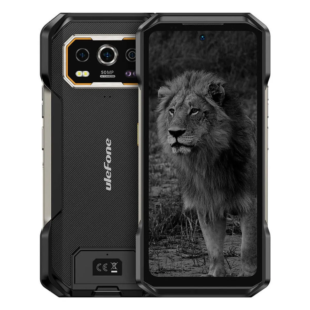 Ulefone Armor 27 Pro 17,2 cm (6.78) Hybride Dual- SIM Android 14 5G USB Typ-C 12 GB 256 GB 10600 mAh