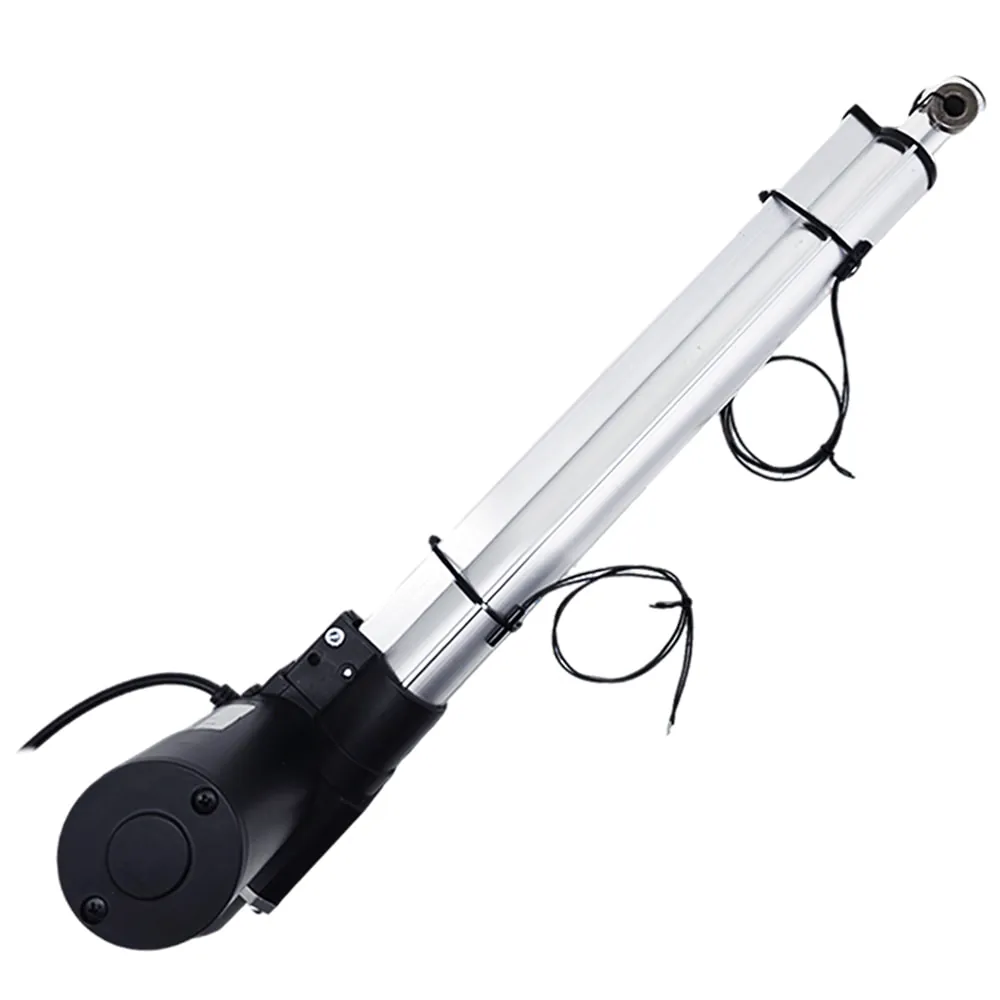 300MM 12V/24V DC Industrie Linearantrieb mit einstellbarem Hub und NC Reed Magnetschalter (Modell 0041514-4)