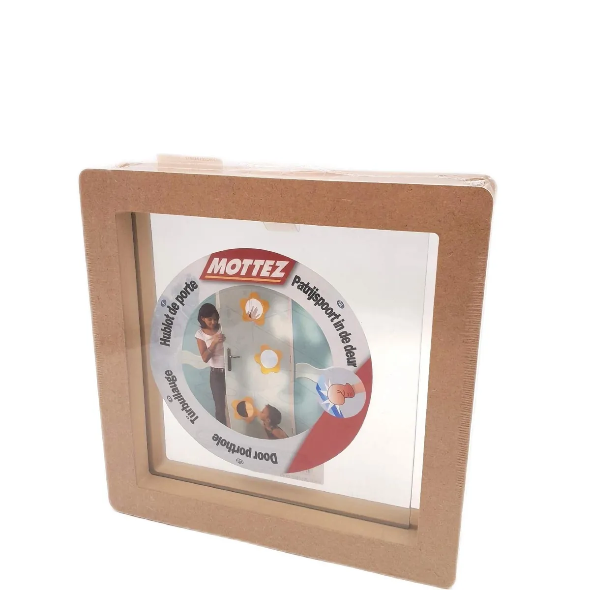 Mottez Bullauge Fenster Bauzubehör 30x30 Zentimeter Klar Verglas Einbau