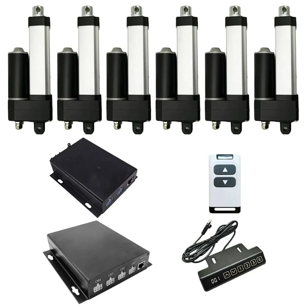 3500N Sechs Wasserdichter Elektrischer Linearantriebe IP67 Synchronsteuerungskit (Modell 0043105)