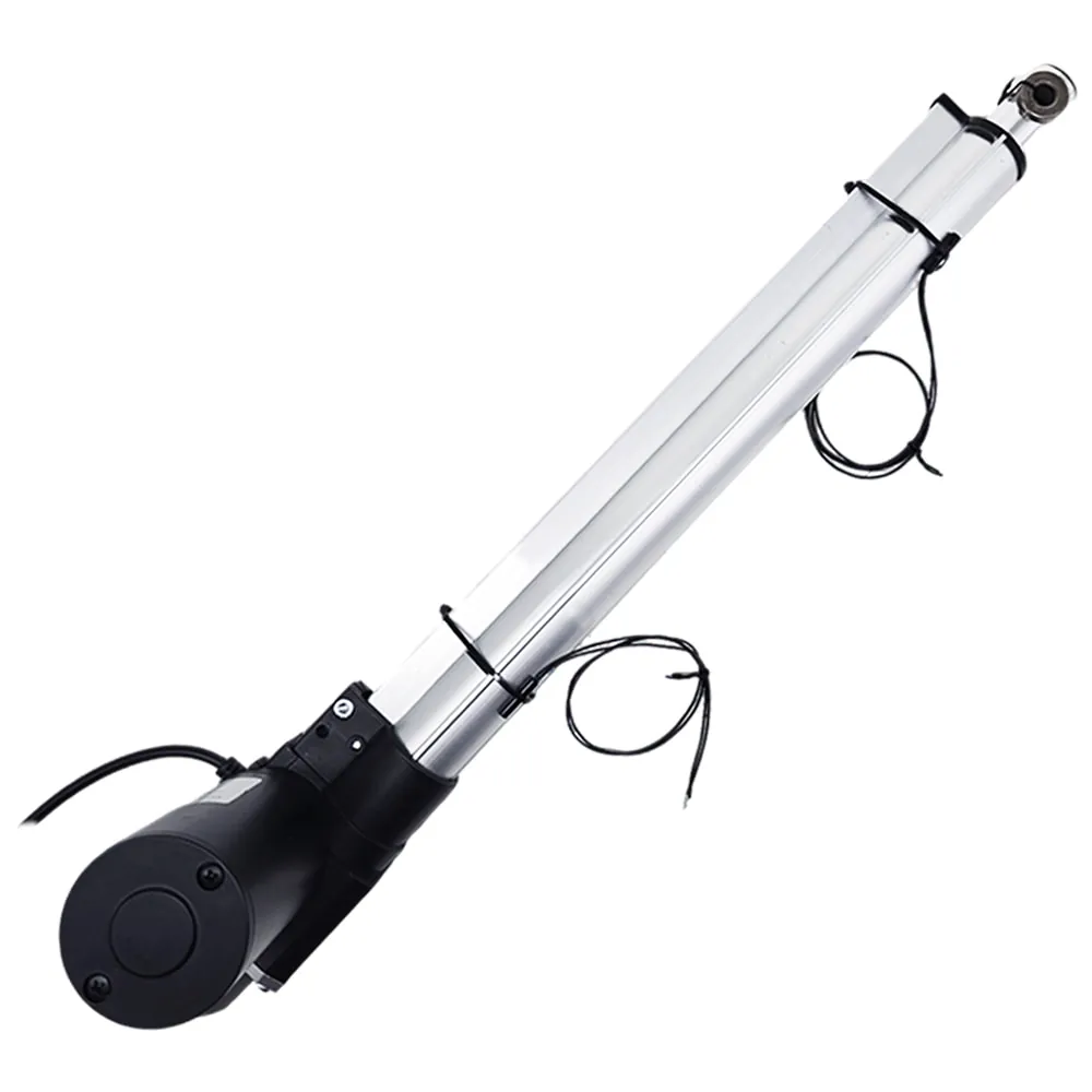 350MM 12V/24V DC Industrie Linearantrieb mit einstellbarem Hub und NC Reed Magnetschalter (Modell 0041533-4)