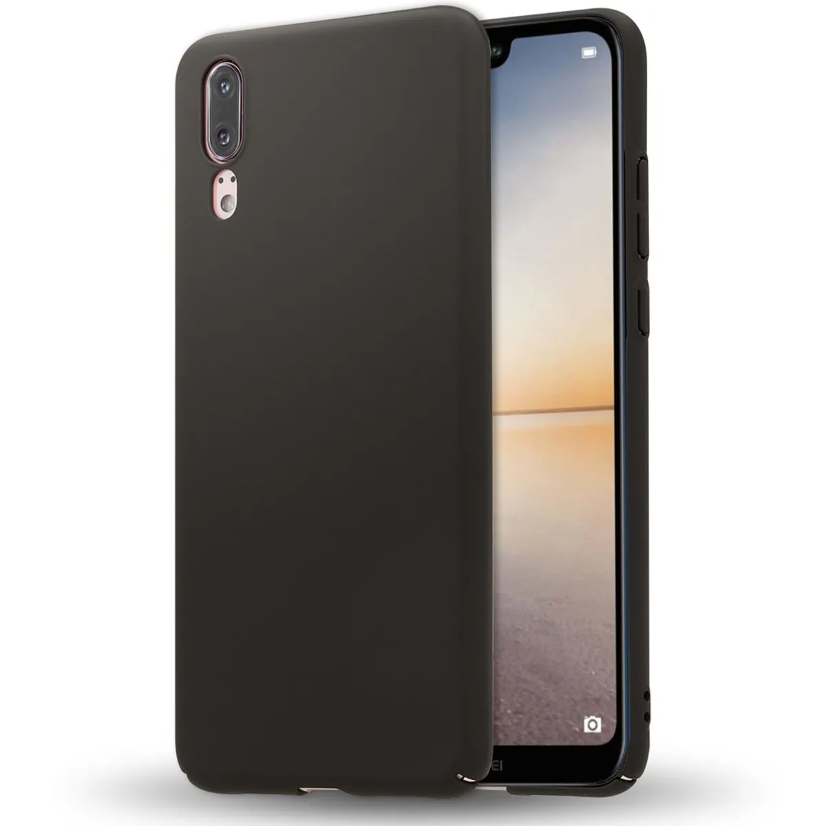 NALIA Ultra Slim Hardcase für Huawei P20 – Anti-Fingerabdruck & 0.5mm Dünn – PUREFIT (Matt & Leicht) – Marke aus Berlin