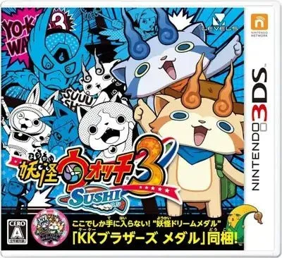 3DS youkai watch 3 Sushi - Nintendo 3DS