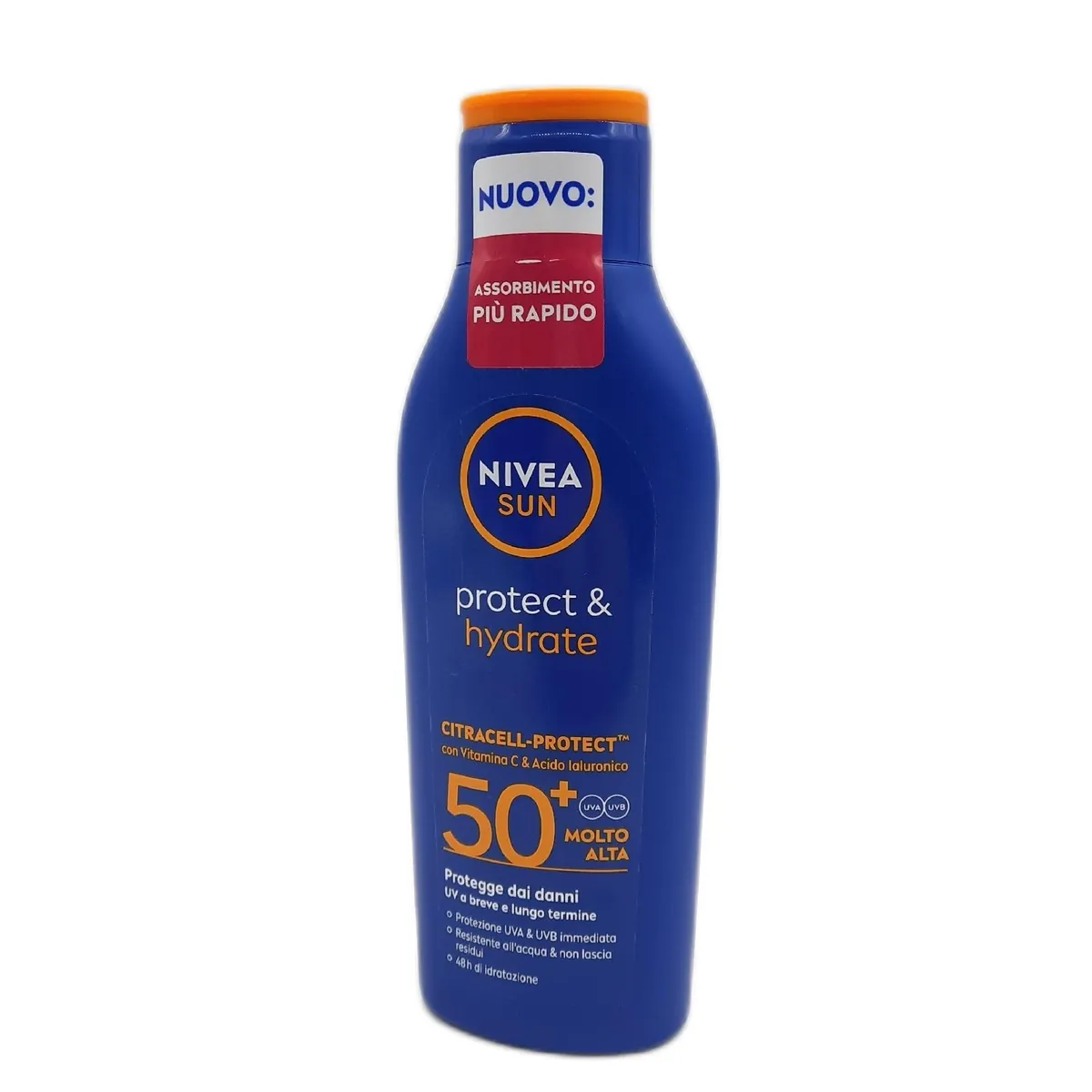 NIVEA Sonnencreme Sonnenschutz Körperpflege FP50 Plus Schutz und 200 ml hydrat