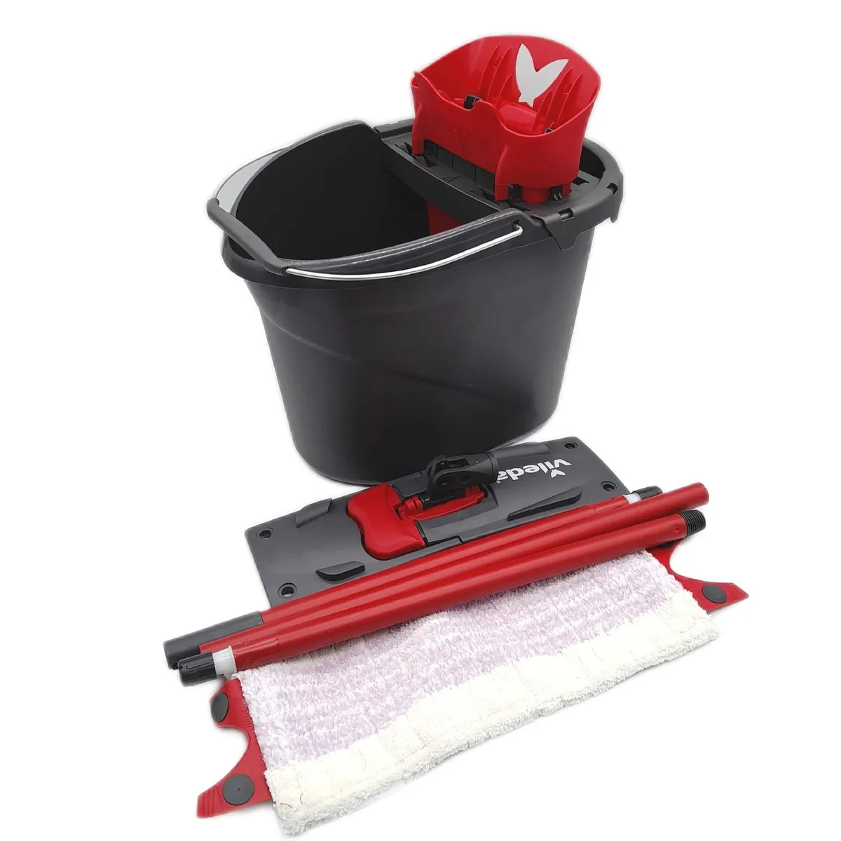 Vileda Bodenwischer Reinigung Komplett Set Ultramax Care Power Presse System Wischmopp