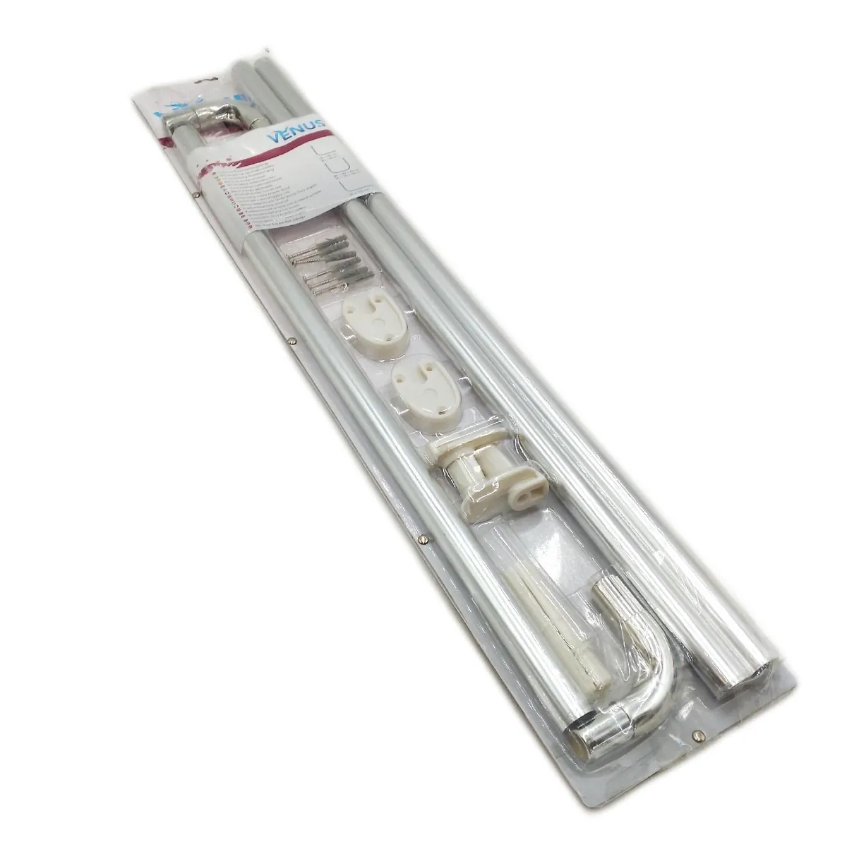 Venus Duschvorhangstange Badaccessoires Chrom 70 x 165 cm Stabilität