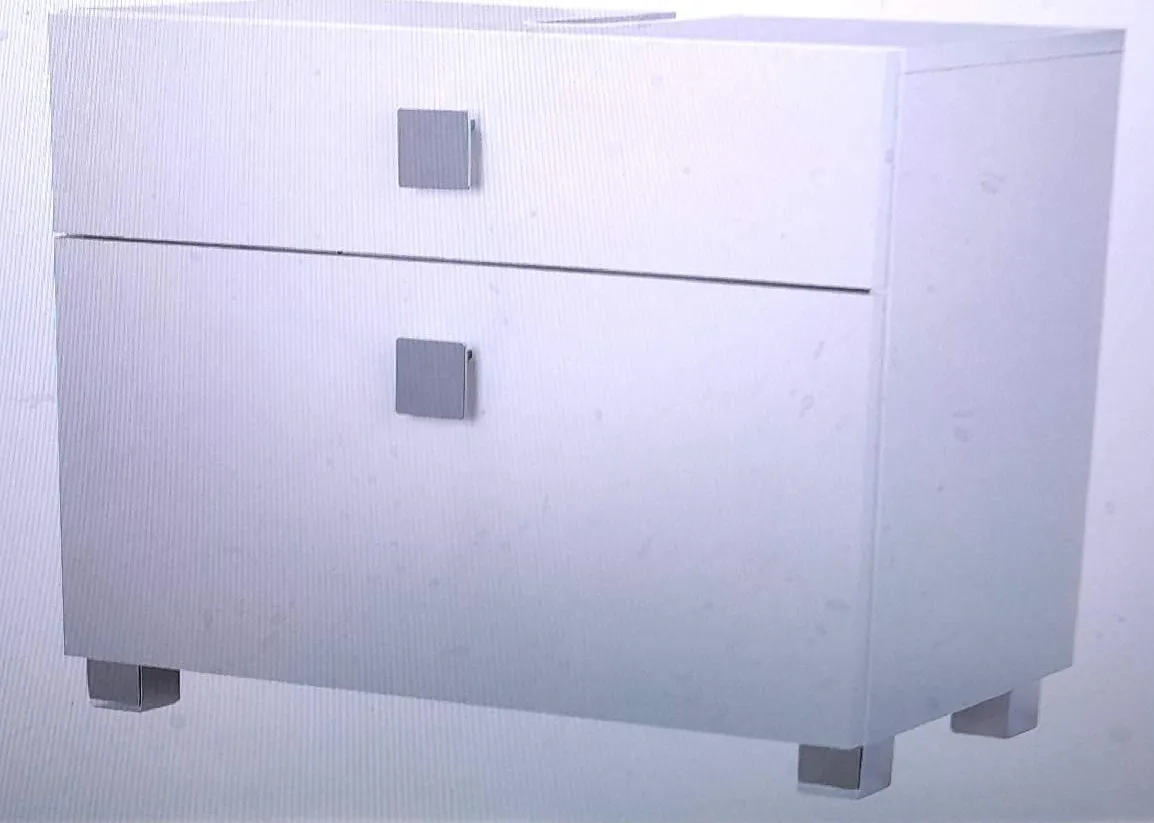 Schildmeyer Waschtischunterschrank Badezimmermöbel Carree Stauraum 65 x