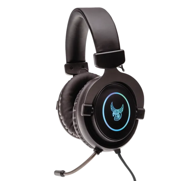 L33T Gaming GJERMUNDBU RGB Gaming Headset mit Mikrofon – Schwarz