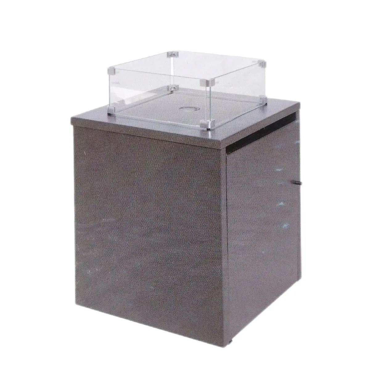 MWH Feuerstelle Gartenmöbel Feuerkorb Palermo Aluminium Anthrazit robust langlebig outdoor
