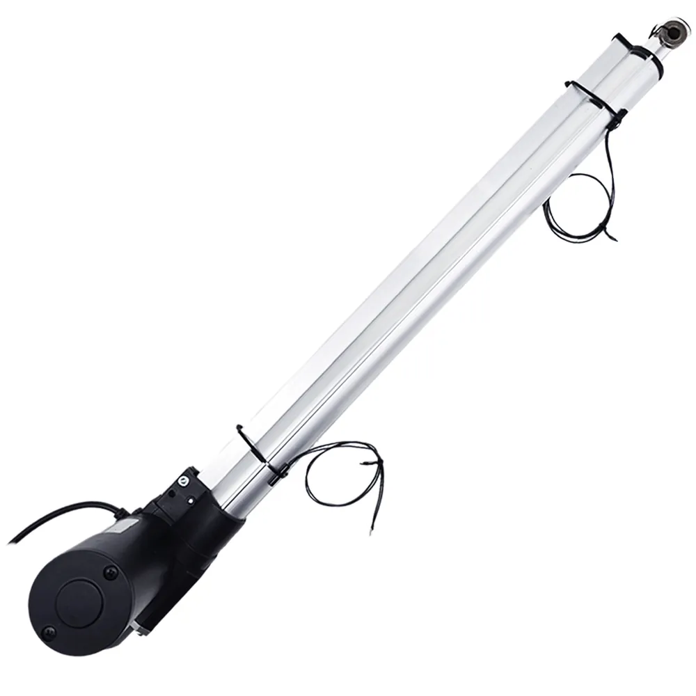 450MM 12V/24V DC Industrie Linearantrieb mit einstellbarem Hub und NC Reed Magnetschalter (Modell 0041534-4)