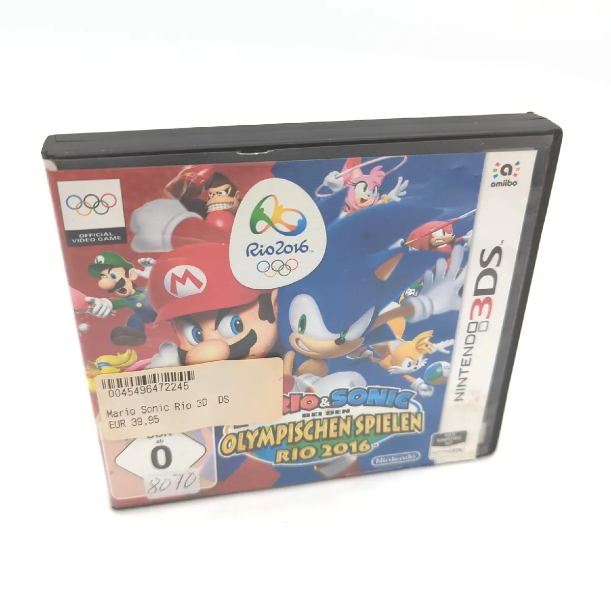 Mario & Sonic bei den Olympischen Spielen Rio 2016 Nintendo 3D DS