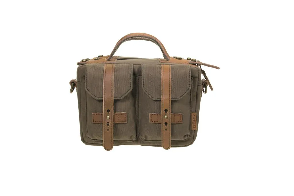 Fototasche Arizona Large braun mit Leder