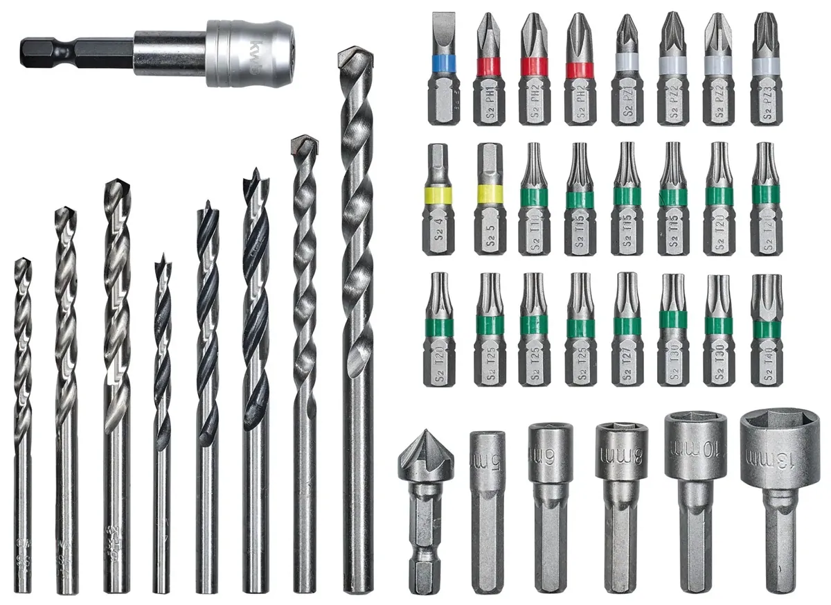 Einhell Akku-Bohrschrauber-Zubehör Bit-Bohrerbox 39tlg. L-Box (B-Ware)