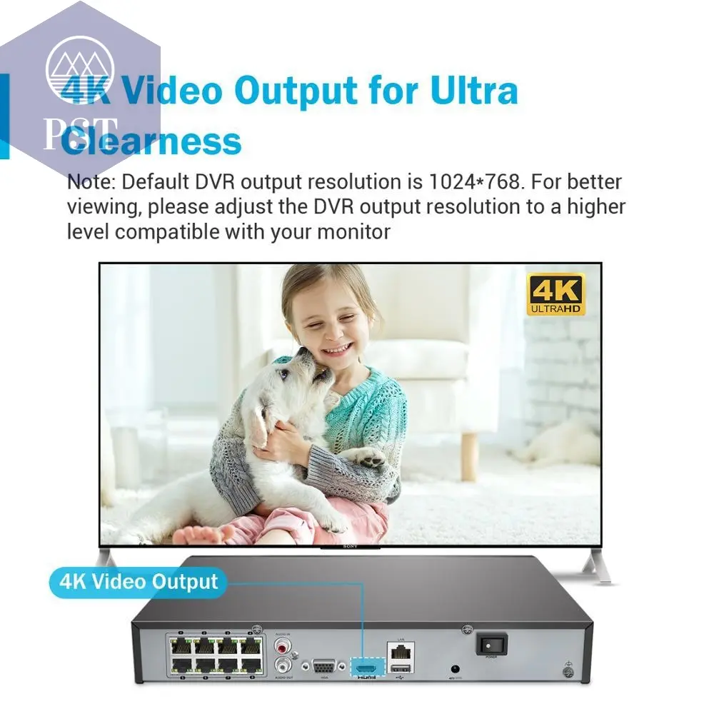 4K Ultra Video Surveillance System