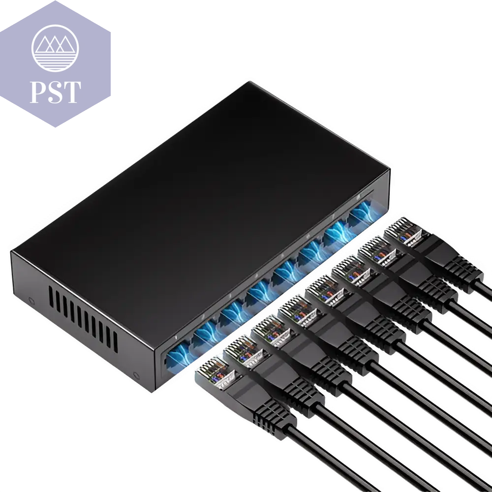 5/8 Port RJ45 unmanaged Switch 1GbE