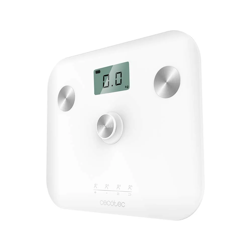 Cecotec Personenwaage Körperpflege Surface Precision EcoPower 10100 Full Healthy hochwertige Genauigkeit
