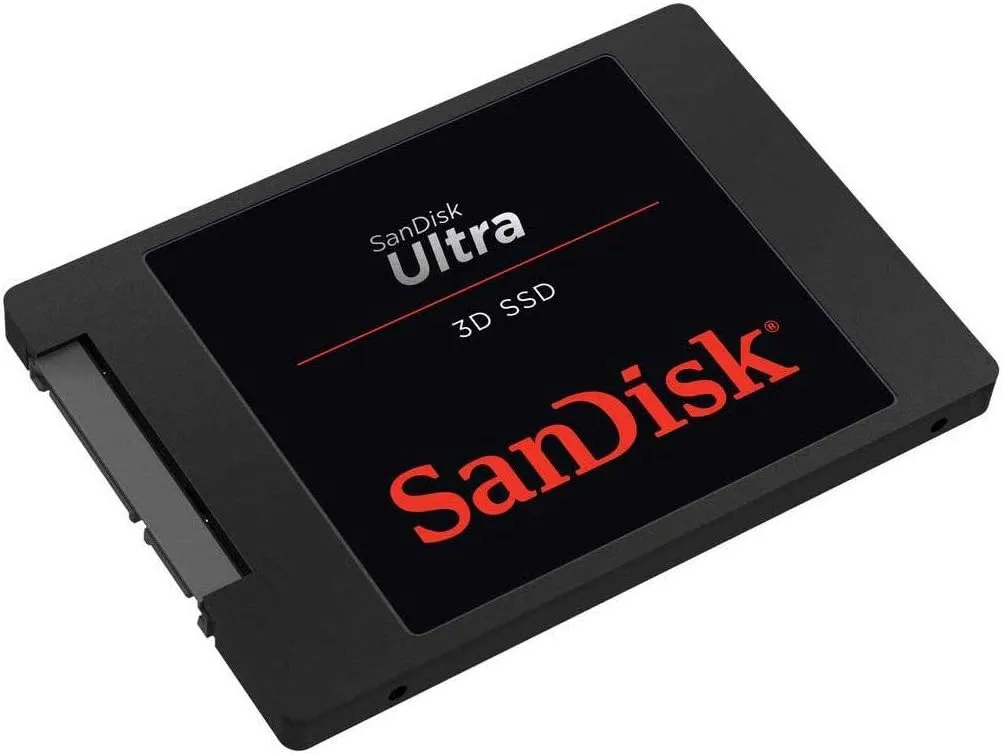 SanDisk Ultra 3D 1TB Interne SSD SATA 2,5 Zoll - Hohe Leistung & Zuverlässigkeit