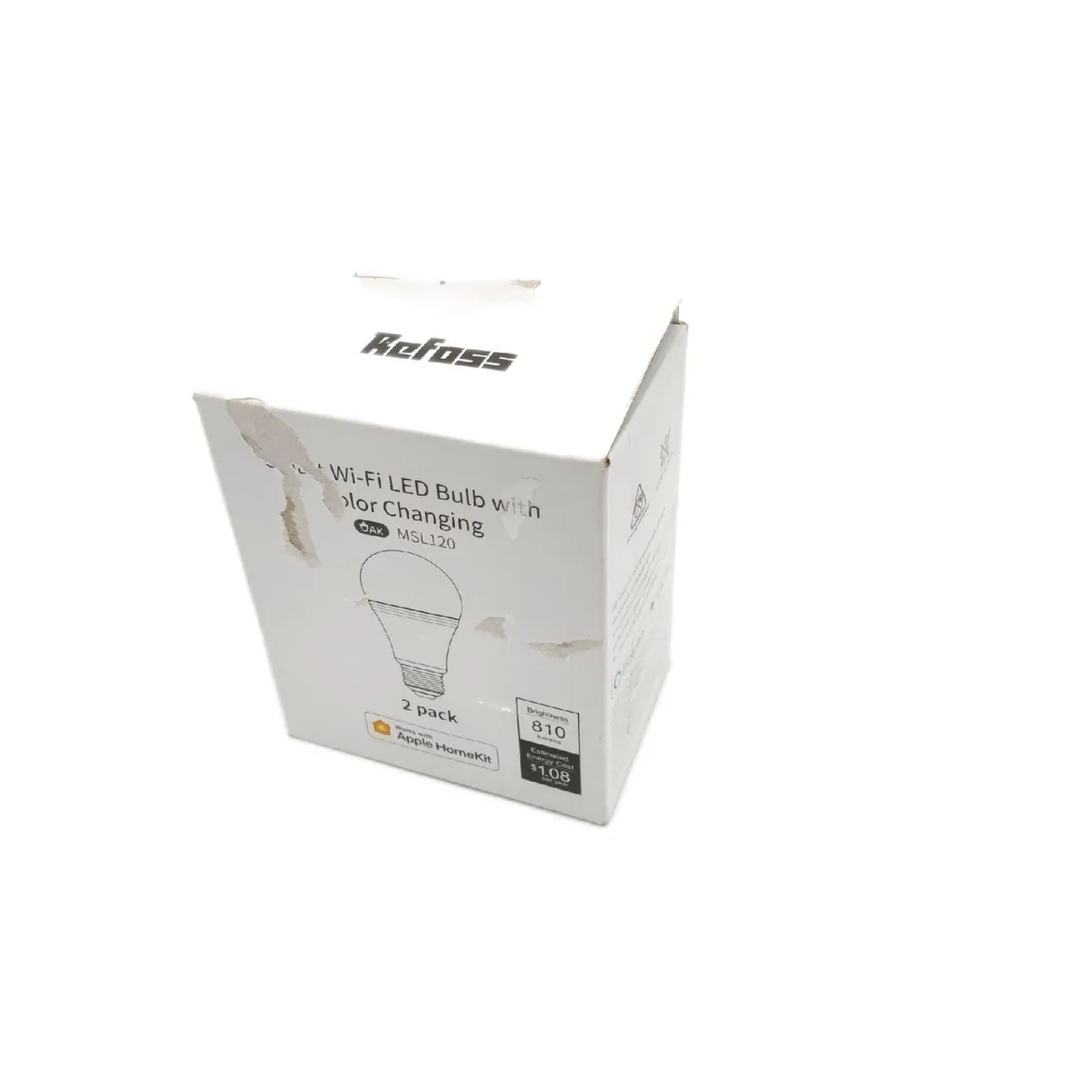 Refoss WLAN Glühbirne Beleuchtung E27 Smart Lampe Dimmbar Mehrfarbig