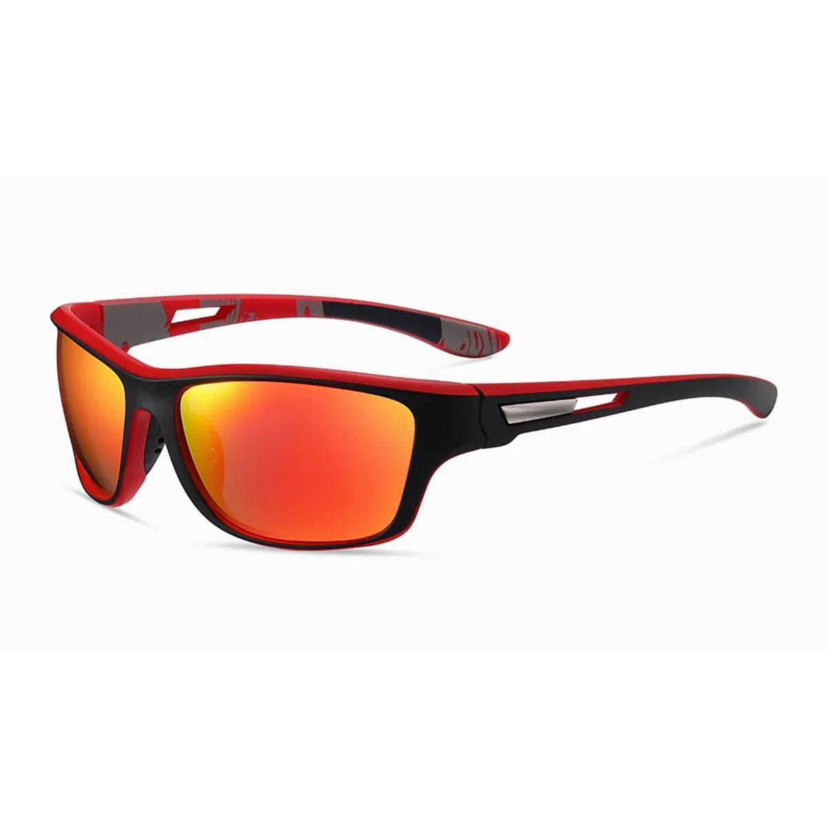 Sport Sonnenbrille Radfahrerbrille Sportbrille Rennrad Triathlon Brille X15 rot