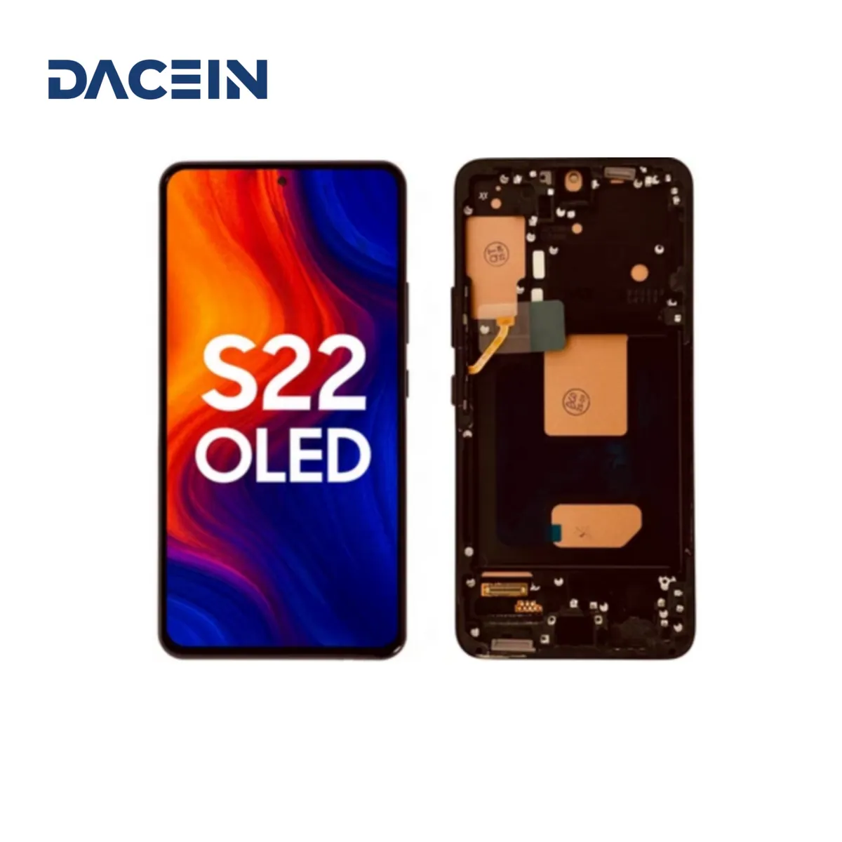 OLED Display für Samsung Galaxy S22 mit Rahmen