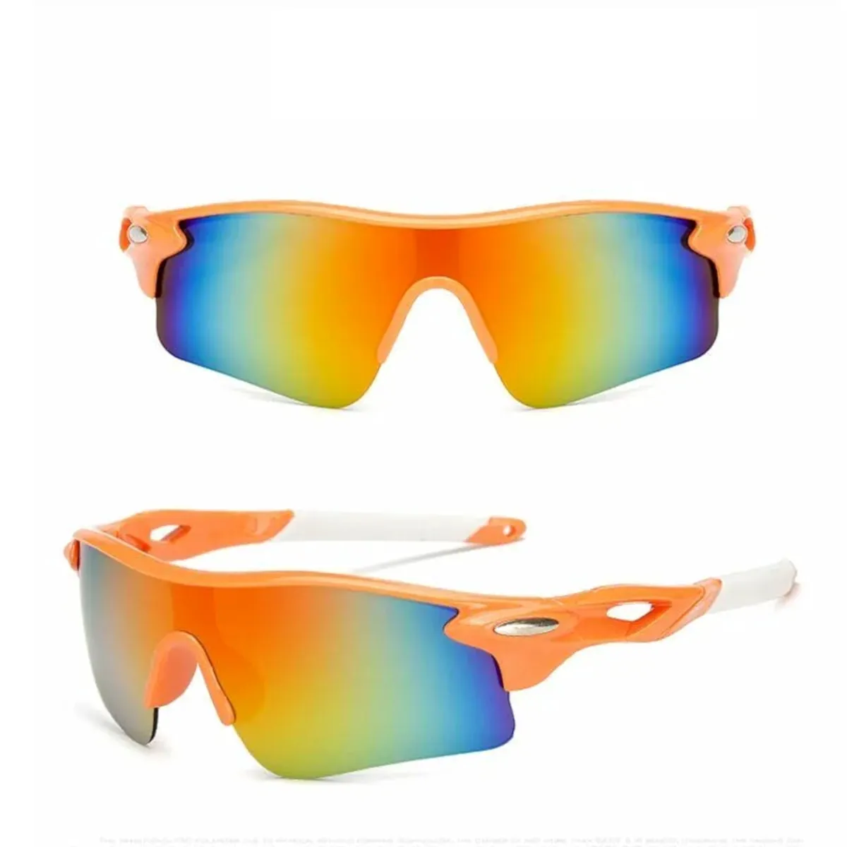 Sport Sonnenbrille Radfahrerbrille Sportbrille Rennrad Triathlon Brille X1 Orang
