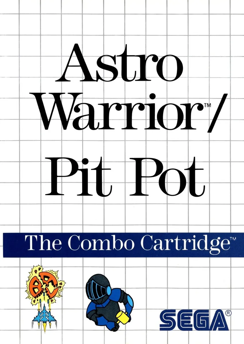 2 in 1 - Astro Warrior + Pit Pot