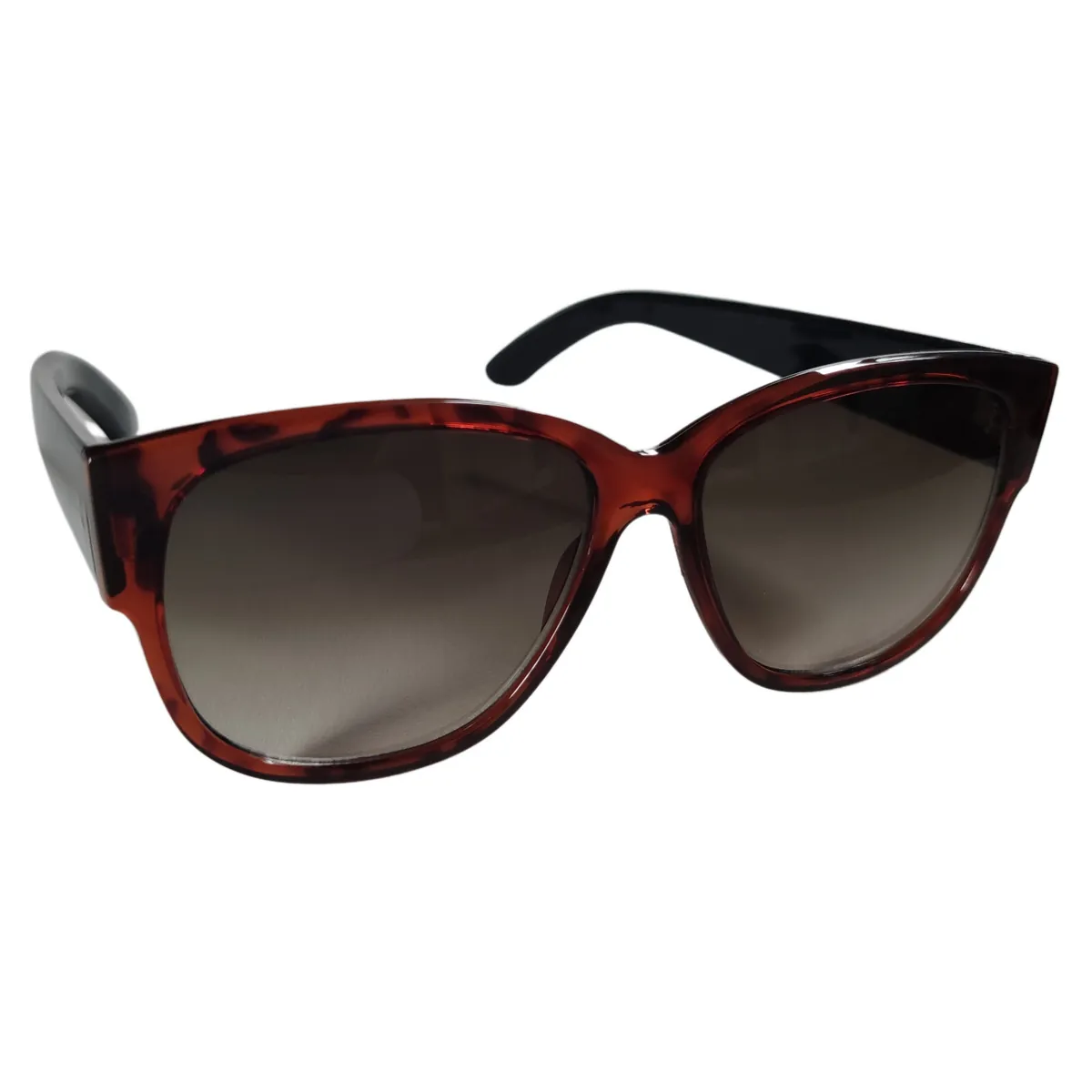 Designer Damen Sonnenbrille Brille stylisch cool braun tigerlook, 9350