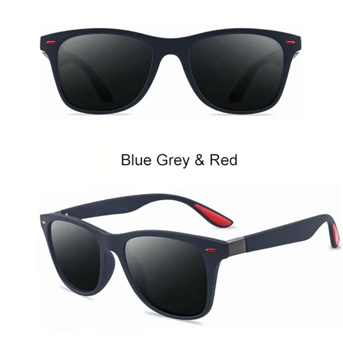 Sonnenbrille Polarisiert Matt Blau Gläser dark Blues Brothers 5430 BL