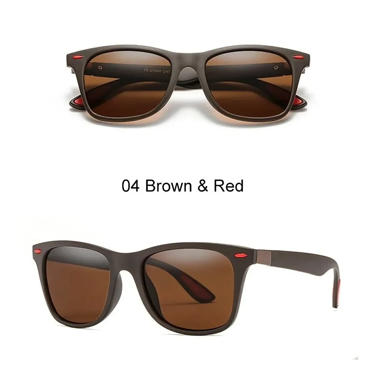 Sonnenbrille Polarisiert Matt Braun Gläser dark Blues Brothers 5430 BR