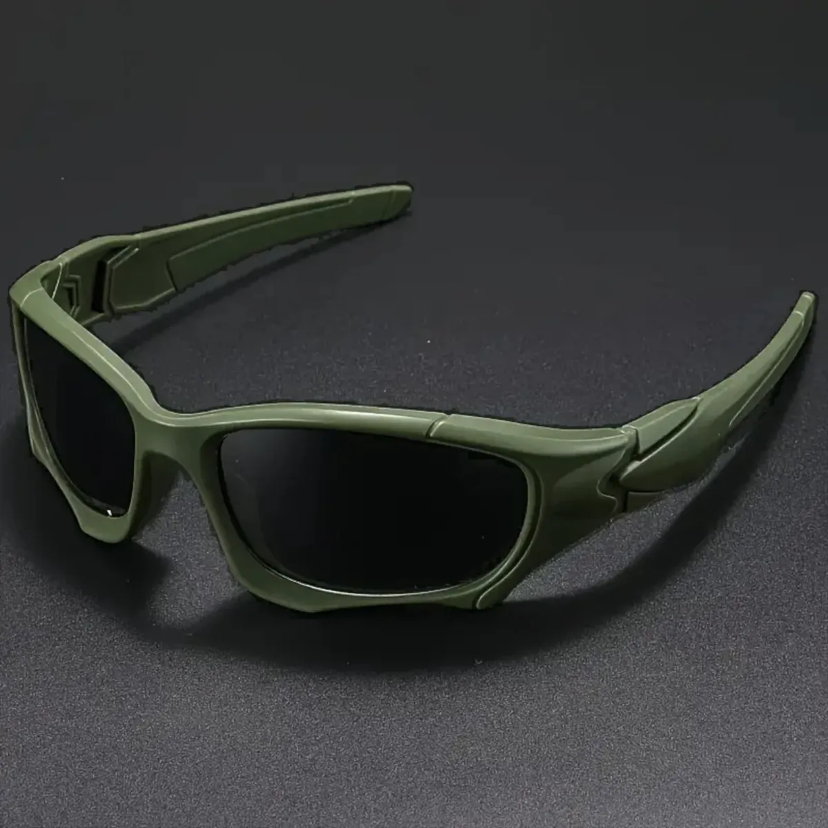 Sonnenbrille Coole Sportbrille Radfahrerbrille Brille UV400 Schwarz 83689 DG