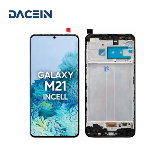 Display Für Samsung Galaxy M21 2020 M215F TouchScreen incell LCD mit Rahmen