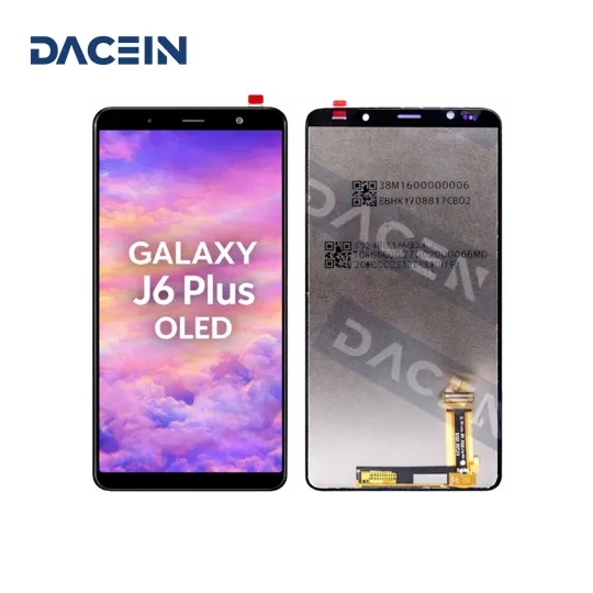 Original Display Samsung Galaxy J6 Plus J610F ohne Rahmen Schwarz