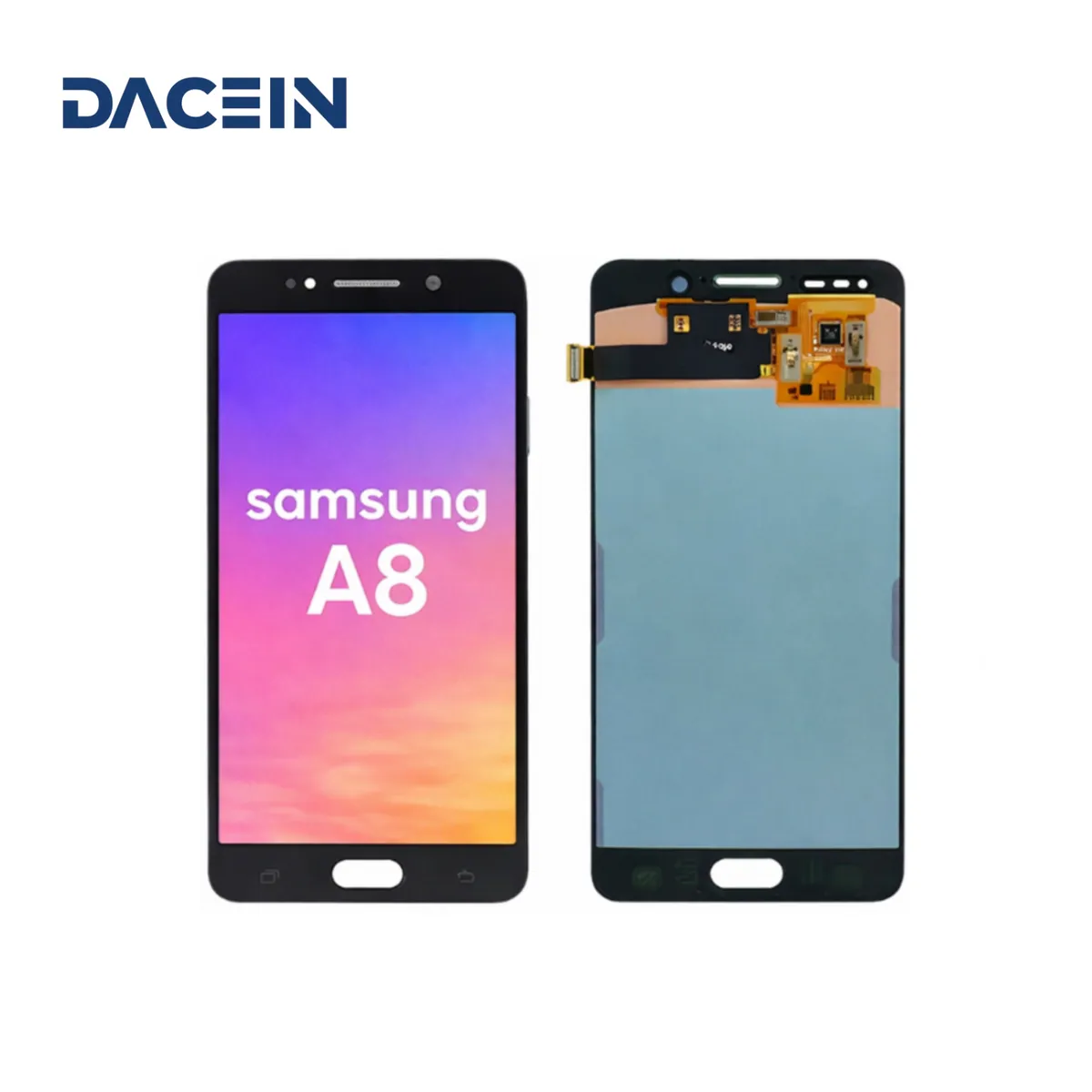 Display Für Samsung Galaxy A8 2018 Schwarz OLED mit Rahmen Neu