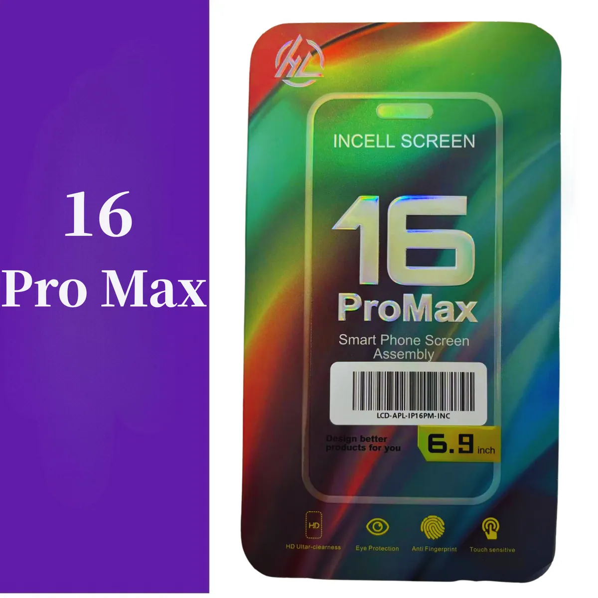 iPhone 16 Pro Max InCell LCD Display Ersatz Bildschirm Touchscreen