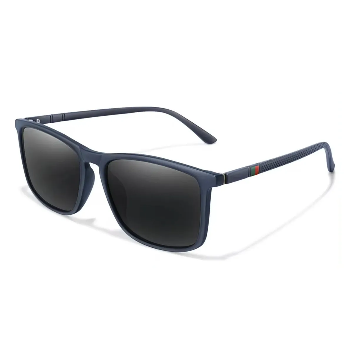 Stylische Sonnenbrille Polarisiert Blau Matt Gläser dark Italy Cool 5415 B